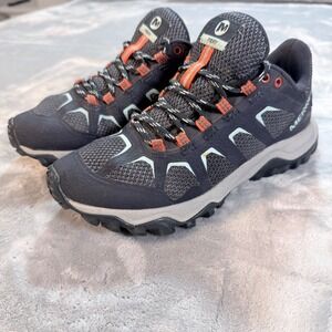 Merrell Fiery Womens‎ Navy Blue Trail Running Shoes J16588 Sneakers Size 5.5